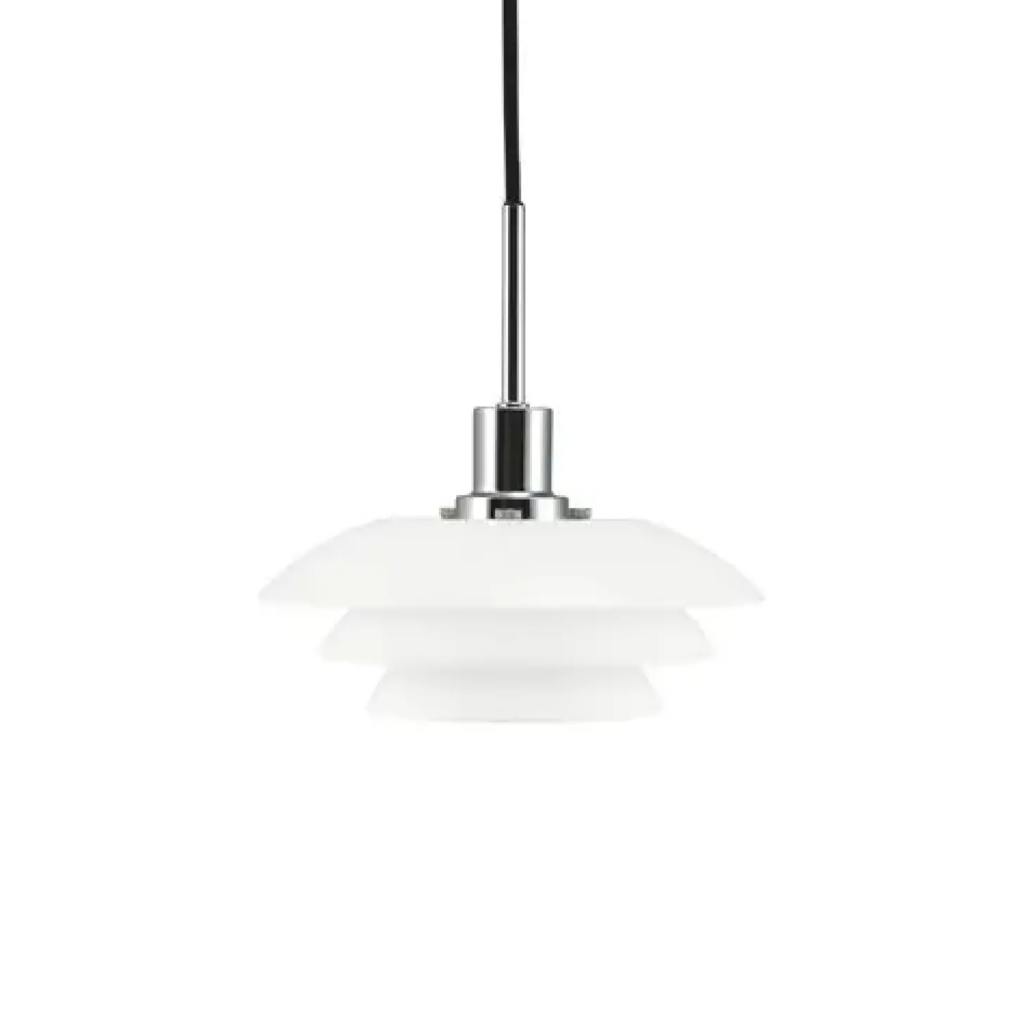 Dyberg Larsen - DL20 Opal pendel - Opal/Krom