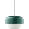 Dyberg-Larsen - HAIPOT pendel Lampe - Mørkegrøn, Ø23 cm H: 15 cm