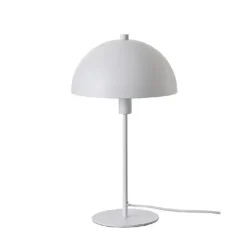 Dyberg Larsen - Stockholm bordlampe - Medium - Mat hvid, Ø: 25 x H: 43 cm