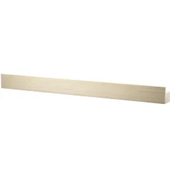 Ekta Living - Knivmagnet Hylde - Magnet Shelf - Nature Eg - 60 cm