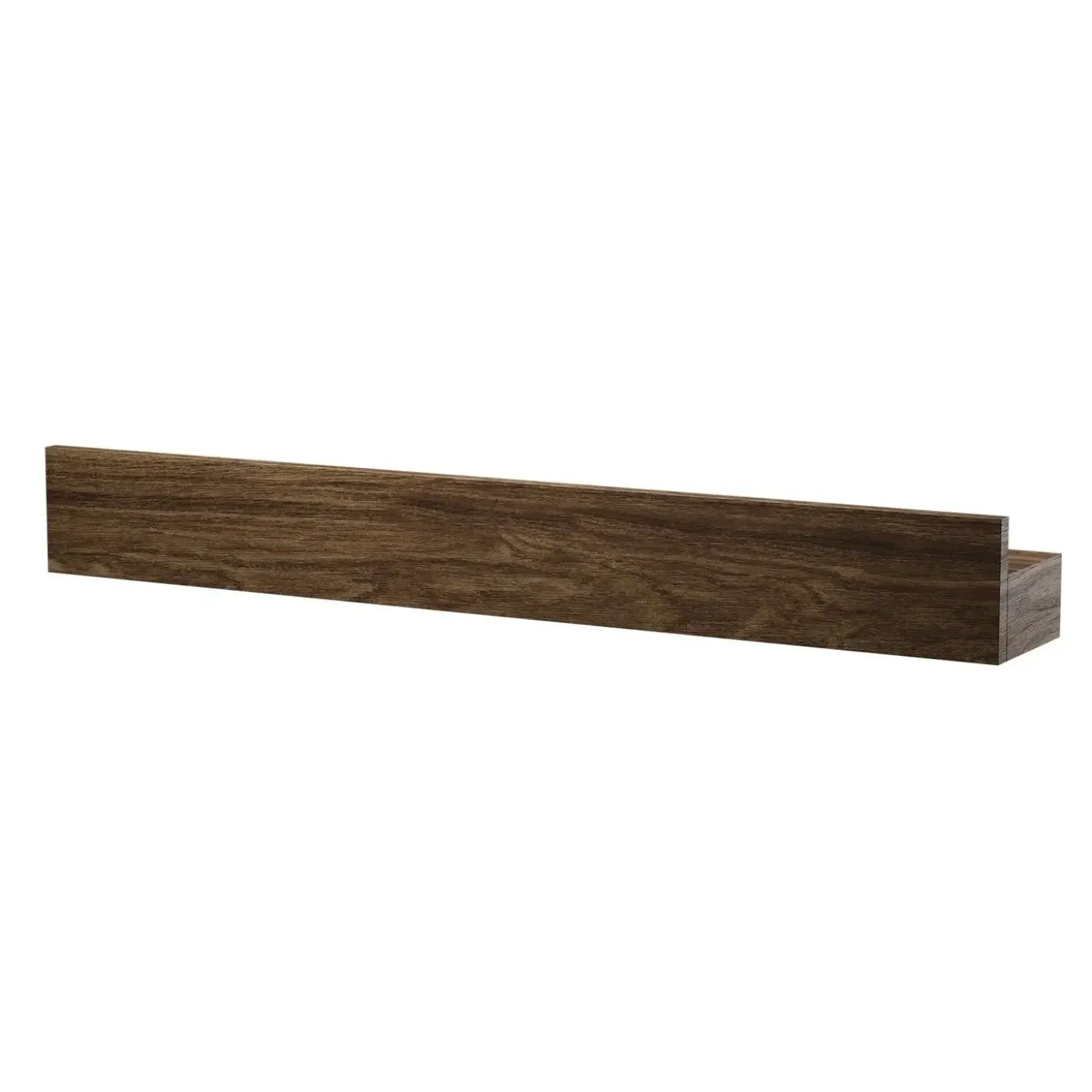 Ekta Living - Knivmagnet Hylde - Magnet Shelf - Røget Eg - 40 cm