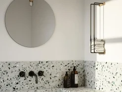 Ekta Living - Toiletrulleholder - Sort metal