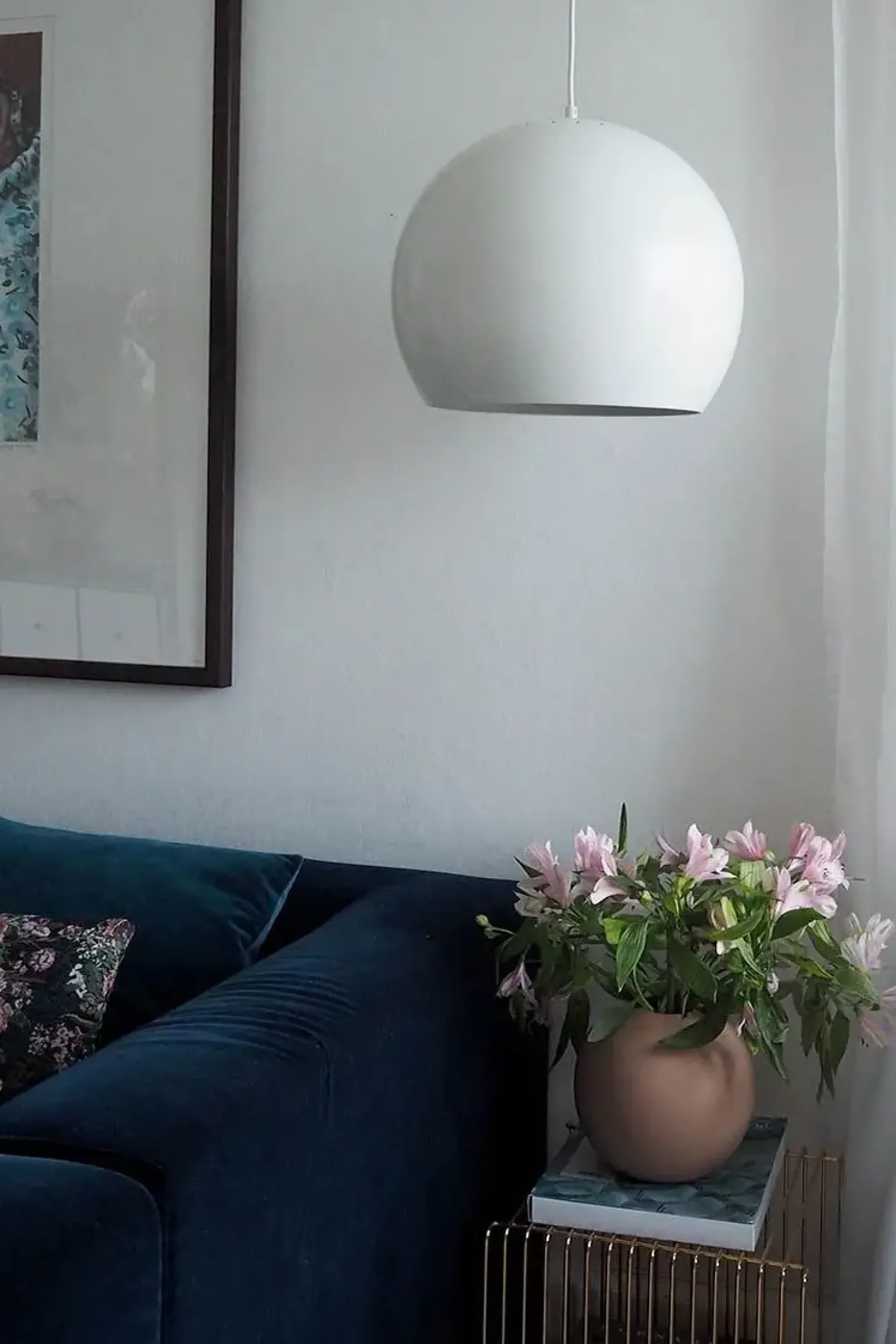 Frandsen Lighting - Ball pendel Ø40 - Mat Hvid