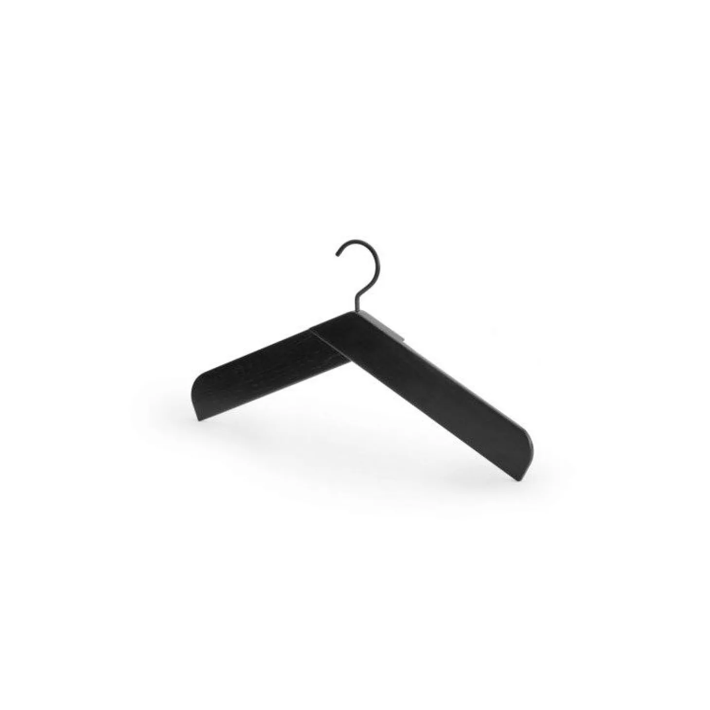 Fritz Hansen - Collar bøjle - Sort eg - Anodiseret aluminium