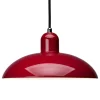 Fritz Hansen - Kaiser Idell 6631-P - Pendel - Rød - Krom