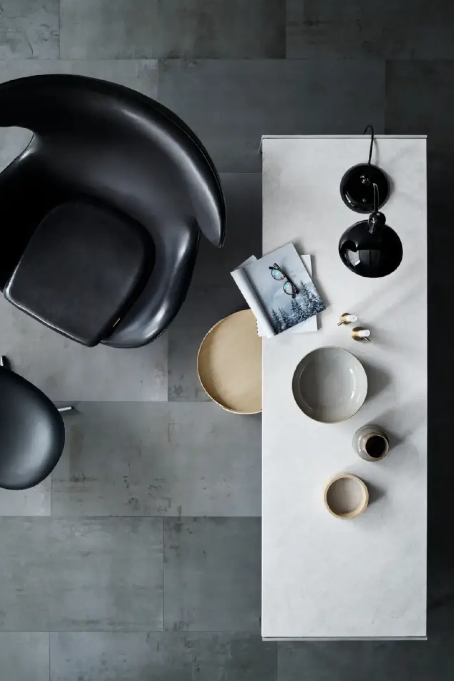 Fritz Hansen - Kaiser Idell 6556-T - Bordlampe - Sort