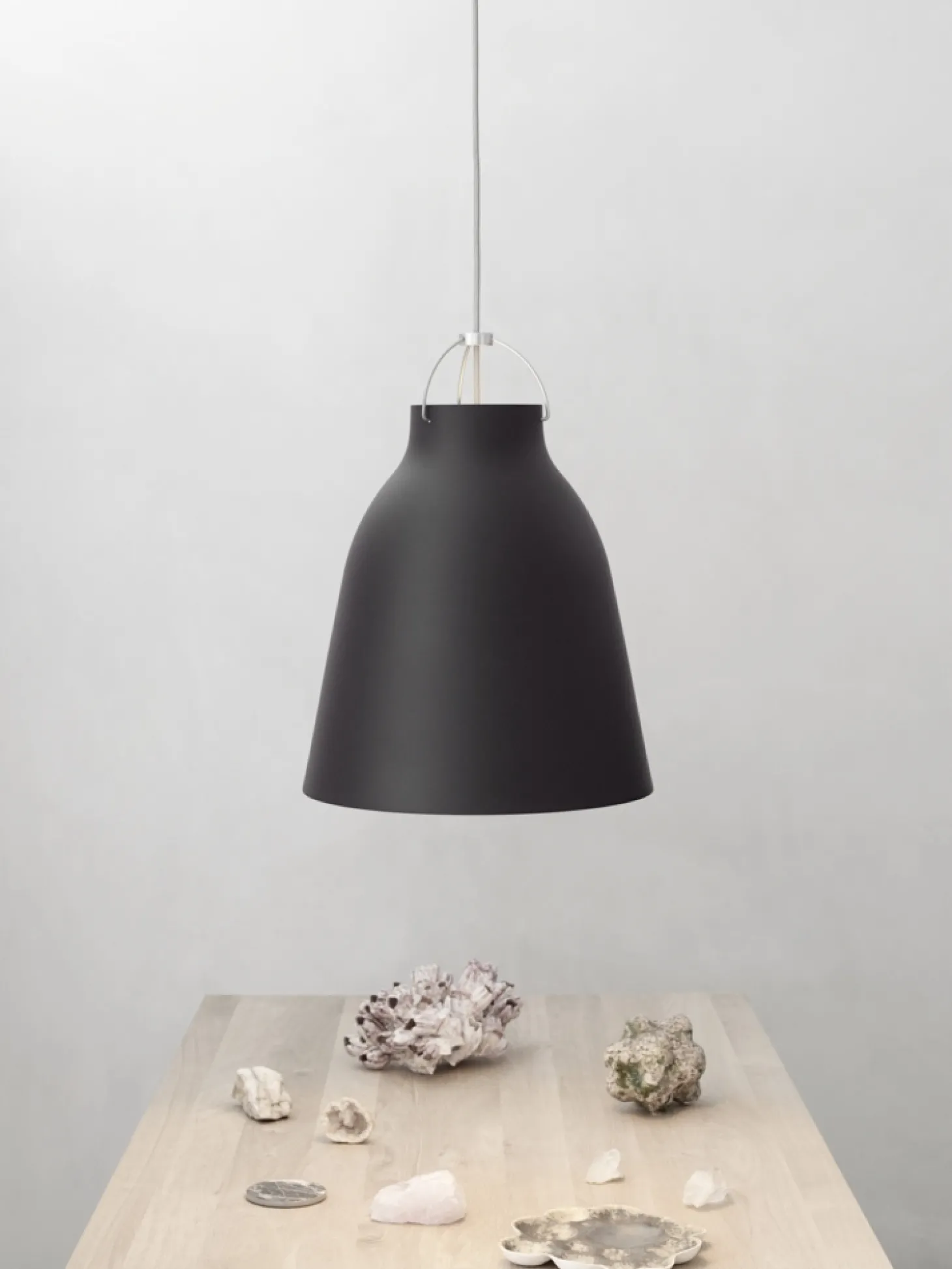 Fritz Hansen - Loftlampe - Caravaggio™ Matt - Sort - P3 Large