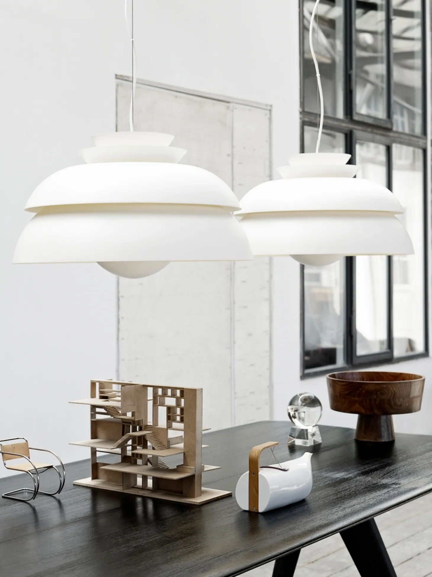Fritz Hansen - Loftlampe - Concert - Hvid - P3 Large
