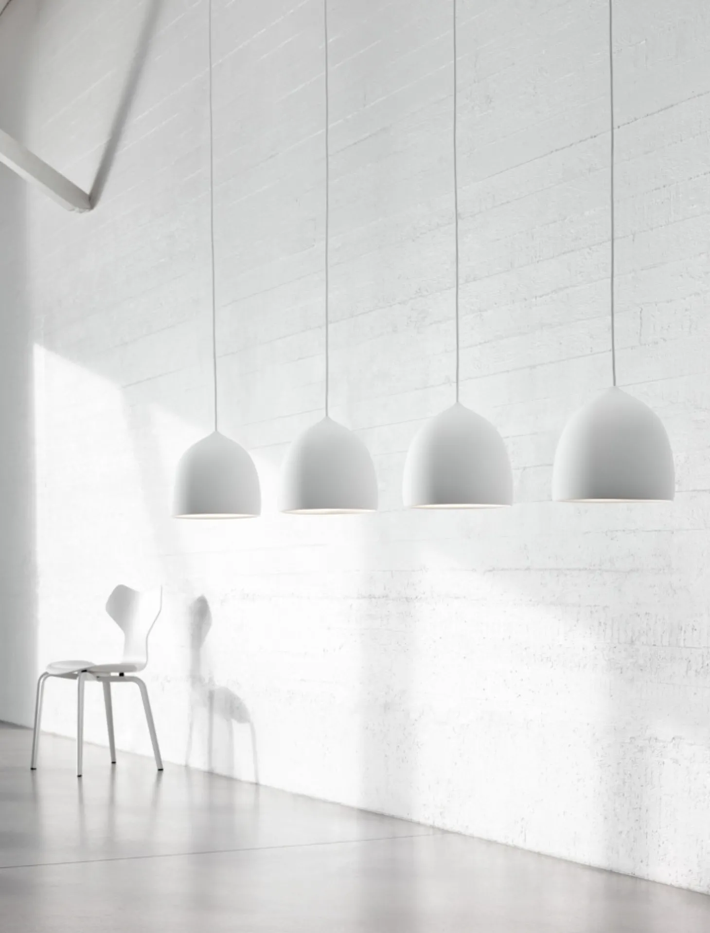 Fritz Hansen - Loftlampe - Suspence P2 - Hvid