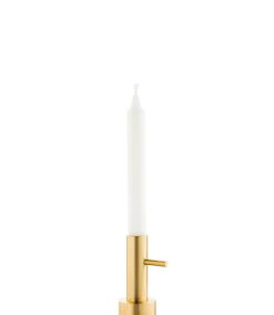 Fritz Hansen - Lysestage - Single - messing - 10x5 cm