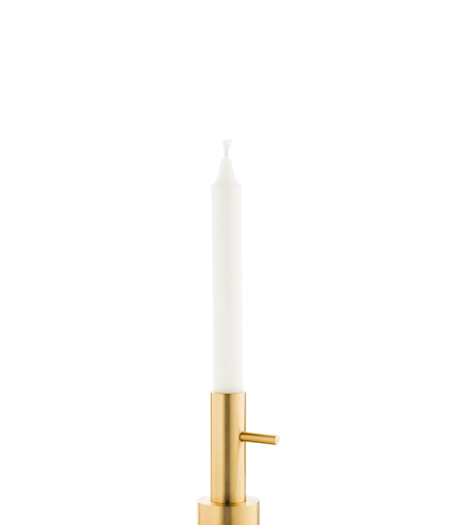 Fritz Hansen - Lysestage - Single - messing - 10x5 cm