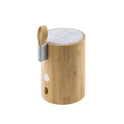 Gingko - Drum Light Bluetooth Speaker Natural Bamboo Wood