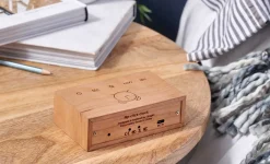 Gingko - Flip natural cherry - vækkeur