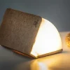 Gingko - LED Smart Fabric Booklight - Coffee Brown - Mini