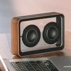 Gingko - Mage See-through Bluetooth Speaker - Walnut