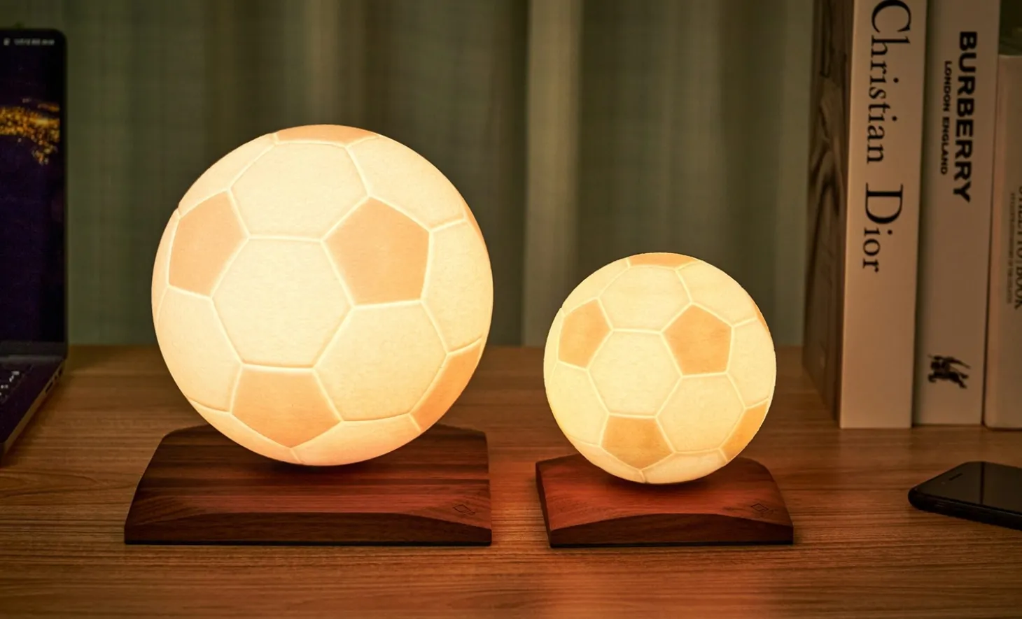 Gingko - Smart FootballSpin Lamp - Mini Size