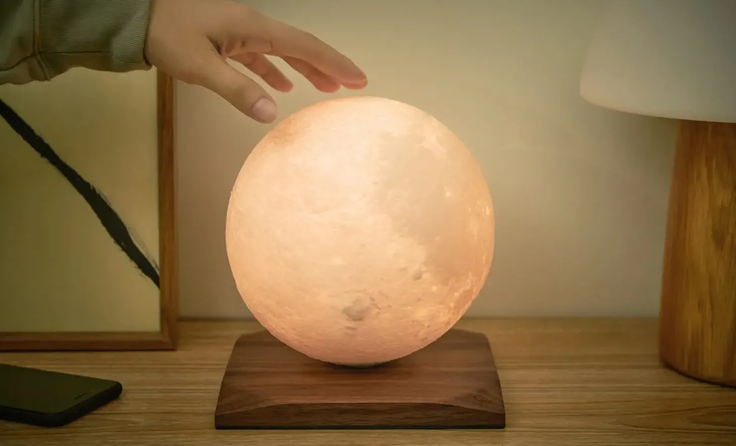 Gingko - Smart LunaSpin Lamp - Large Size