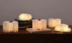 Gingko - Super Mini Smart Book Light - Palm Edition - Coral Red