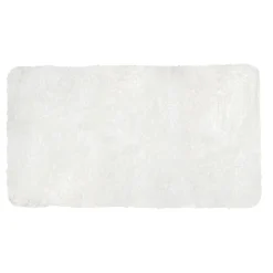 Habo - Badeværelsesmåtte - Camelia - Hvid - 60 x 90 cm