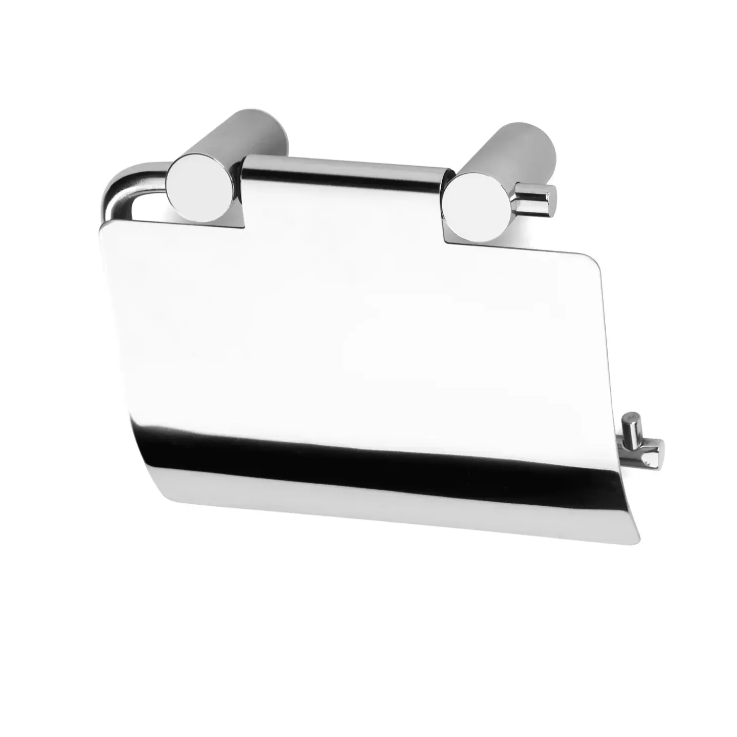 Habo - Toiletrulleholder med låg 1368 - Krom