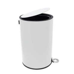 Habo - Toiletspand - Blossom - Hvid - H: 26 cm