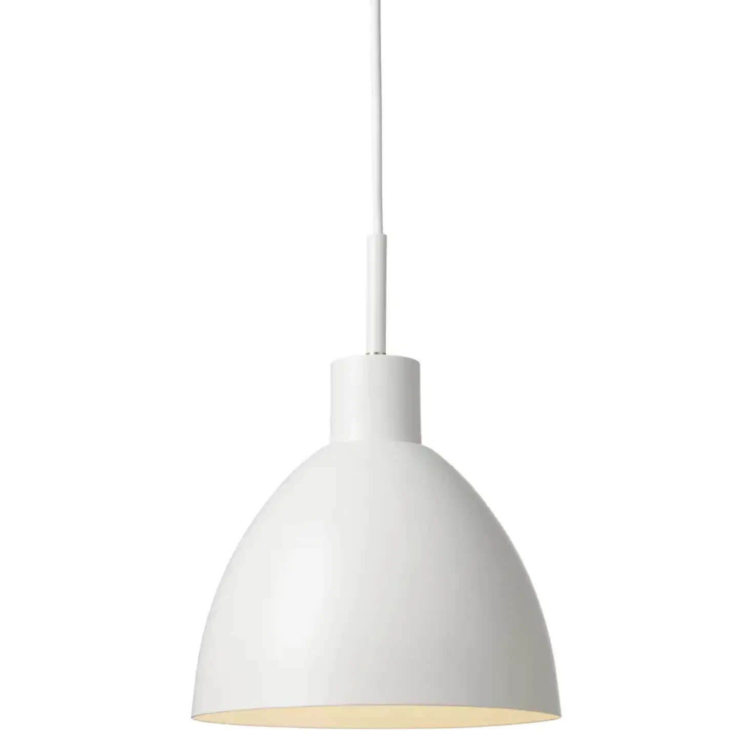 Halo Design Copenhagen - Pendel lampe - Rock - Ø20cm - Hvid