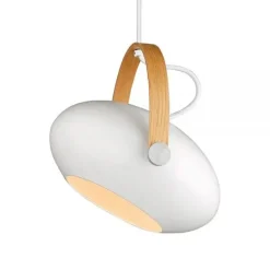 Halo Design - D.C Pendel Ø26 - Hvid/Eg