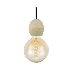 Halo Design - Light Fatningssæt E27 - Lys/Træ