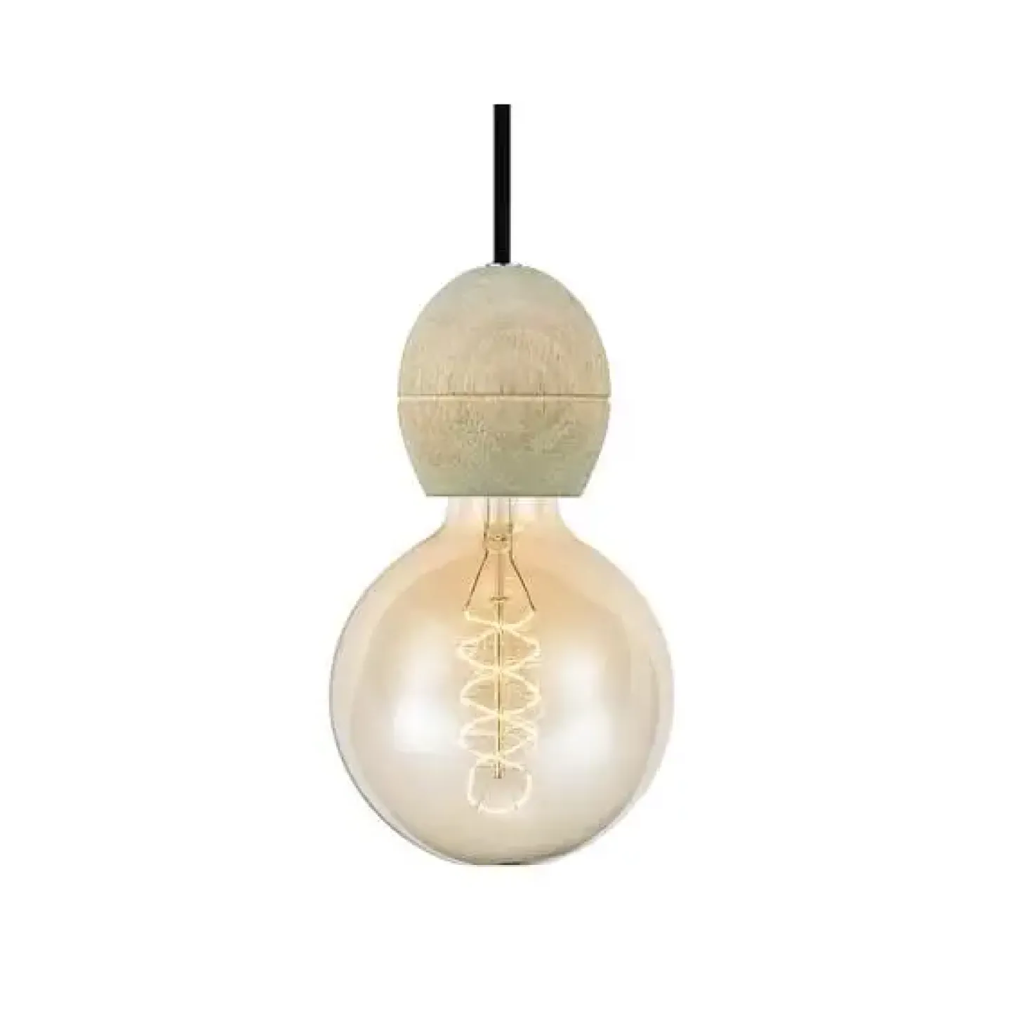 Halo Design - Light Fatningssæt E27 - Lys/Træ