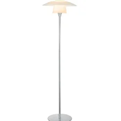 Halo Design - Scandinavia Gulvlampe Ø40 cm - Opalic/Krom