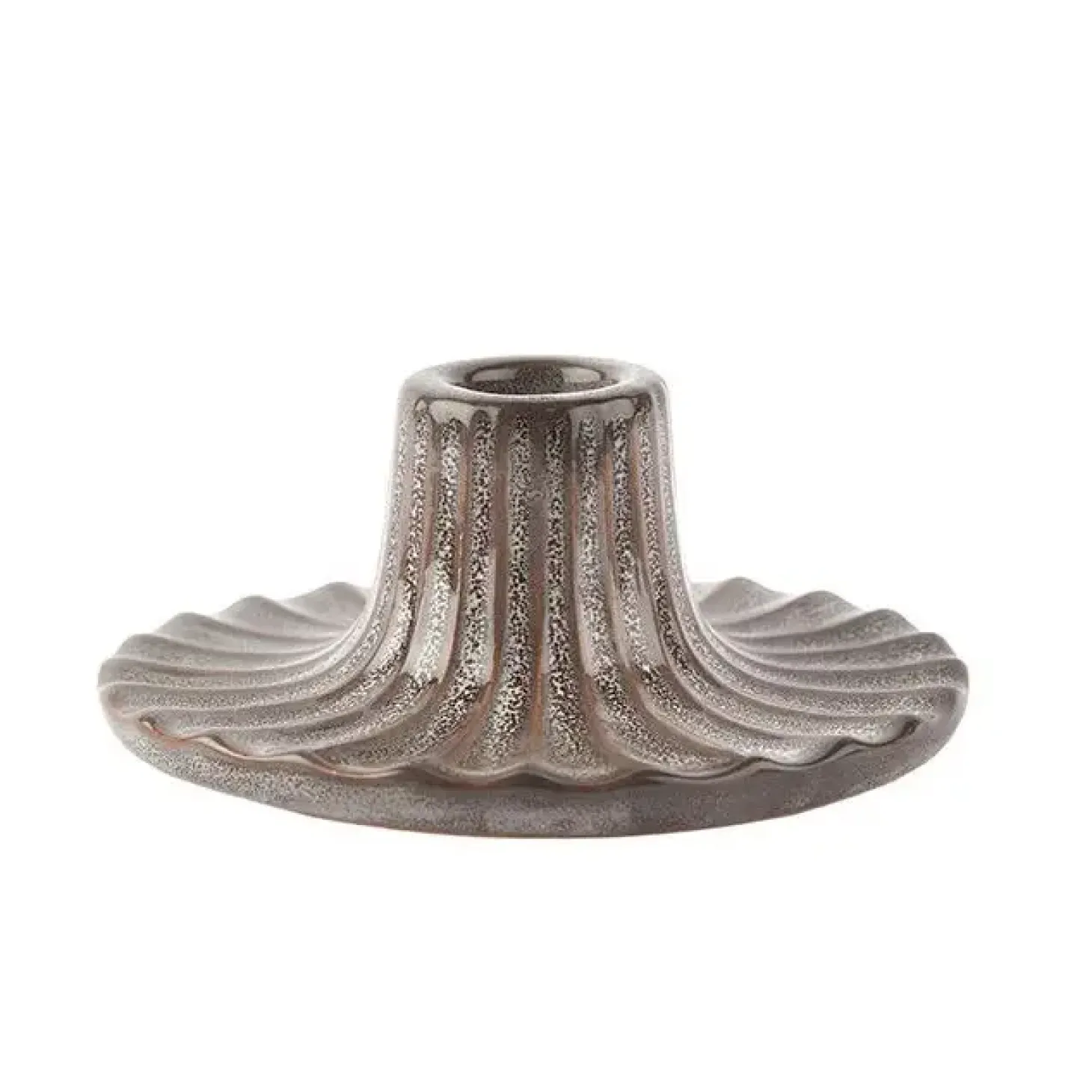 2Have - Lysestage - Süss - 5x12 cm - Choko Keramik