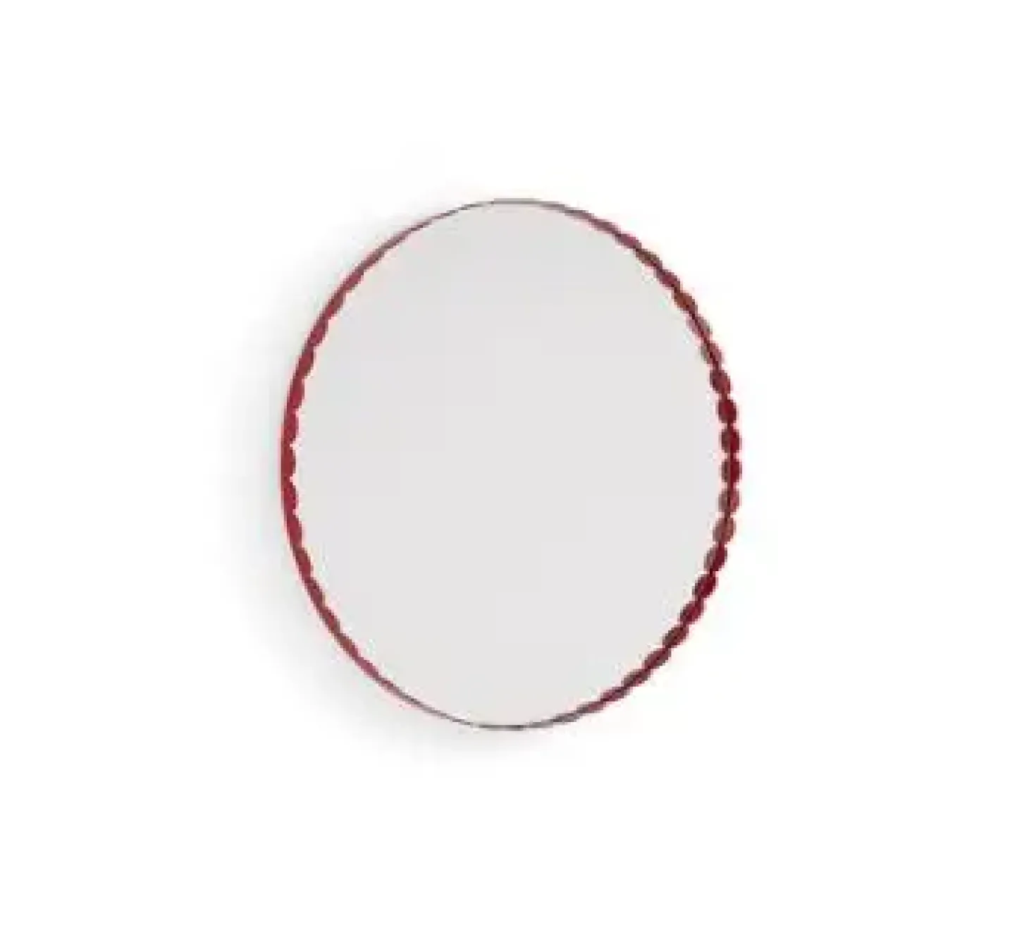 HAY - Arcs Mirror - Round - Red