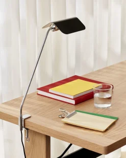 HAY - Bordlampe - Apex Desk Clip Lamp - Iron Black / Sort