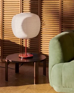 HAY - Bordlampe Base - Common - Rød - Ø22 X H39 cm