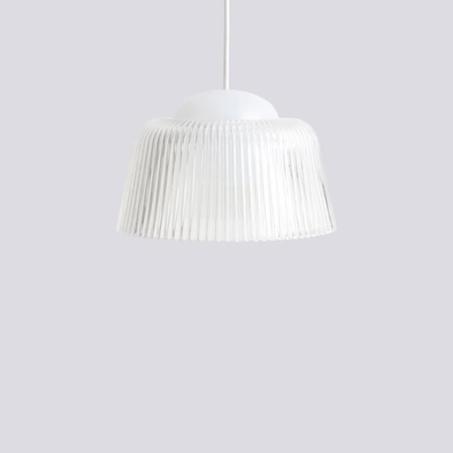 Hay - Brim Pendant-245 - Clear Glass