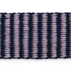 Hay - Coco Door Mat - Stribe Wave - Lavender & Navy - Lavender and navy - 619