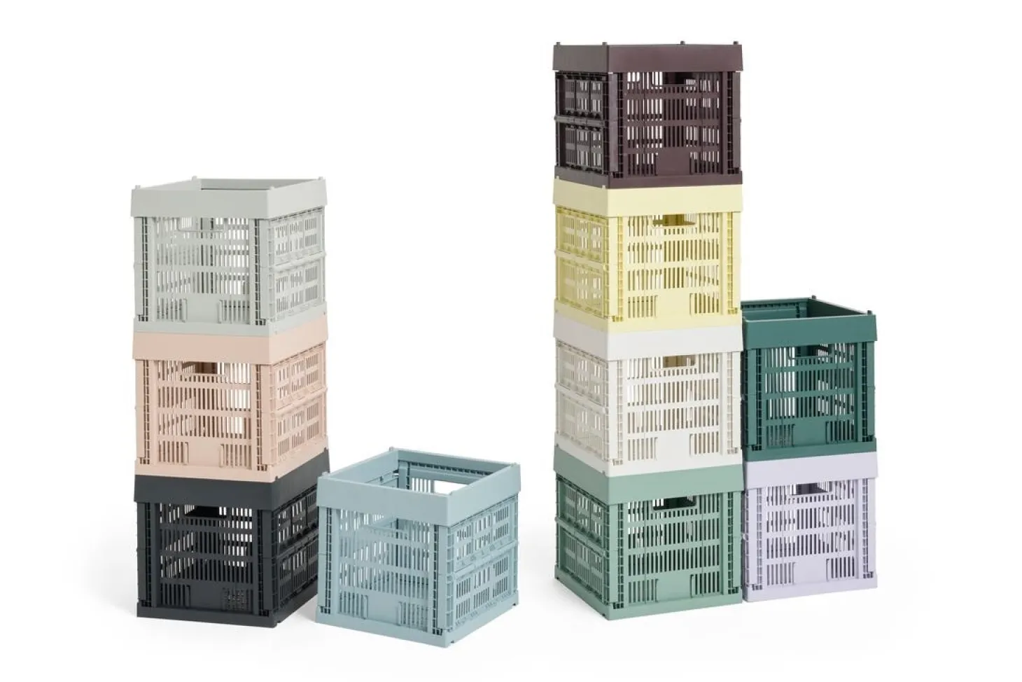 HAY Colour Crate - Cube - Bordeaux