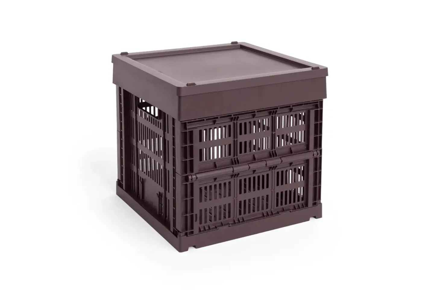 HAY Colour Crate - Cube - Bordeaux