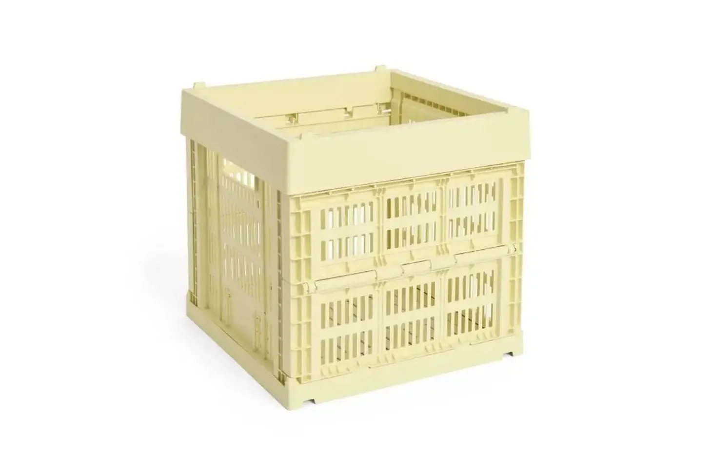 HAY Colour Crate - Cube - Light yellow