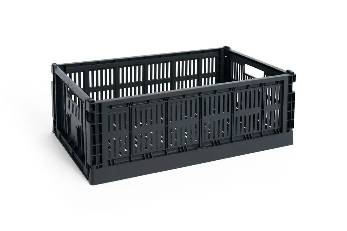 HAY Colour Crate - Large - Charcoal