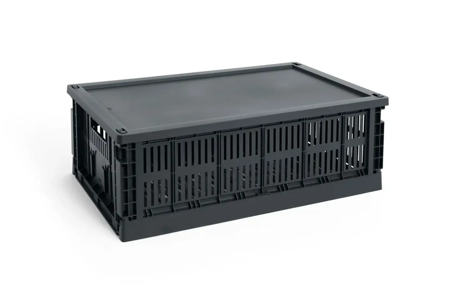 HAY Colour Crate - Large - Charcoal