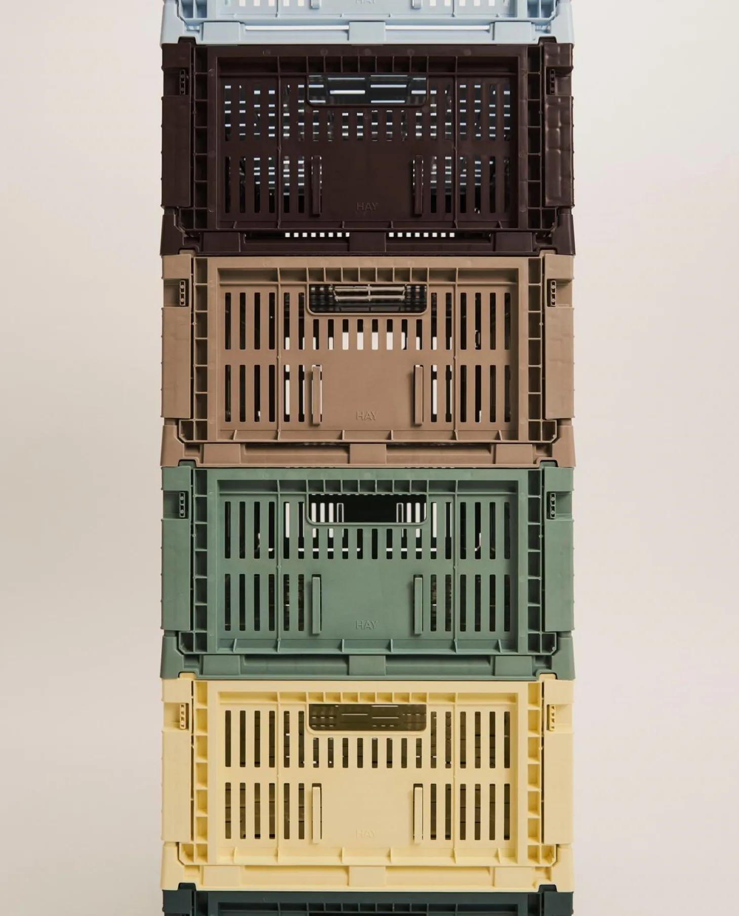 HAY Colour Crate - Large - Dark green