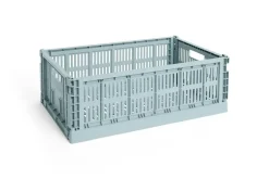 HAY Colour Crate - Large - Dusty blue