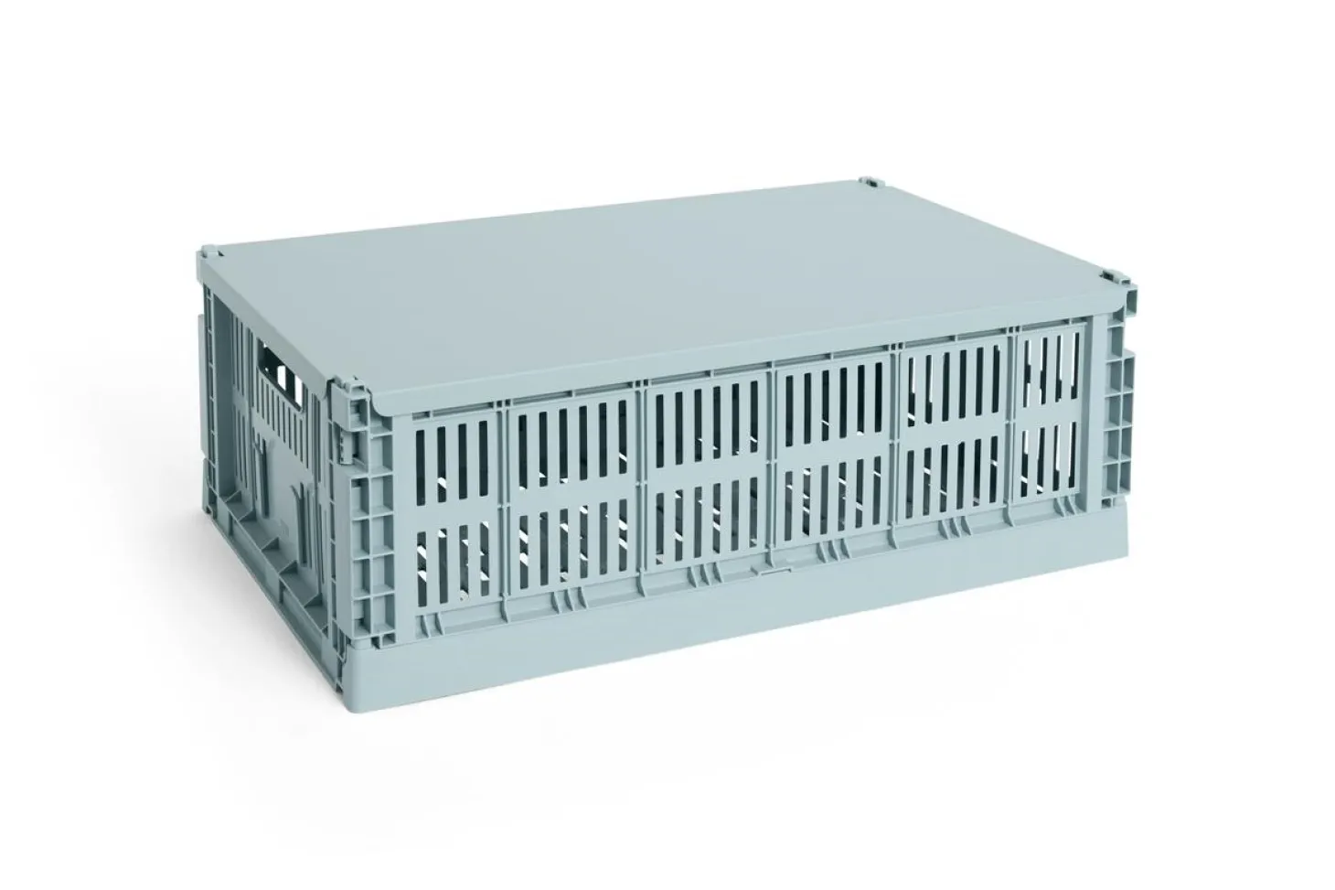 HAY Colour Crate - Large - Dusty blue
