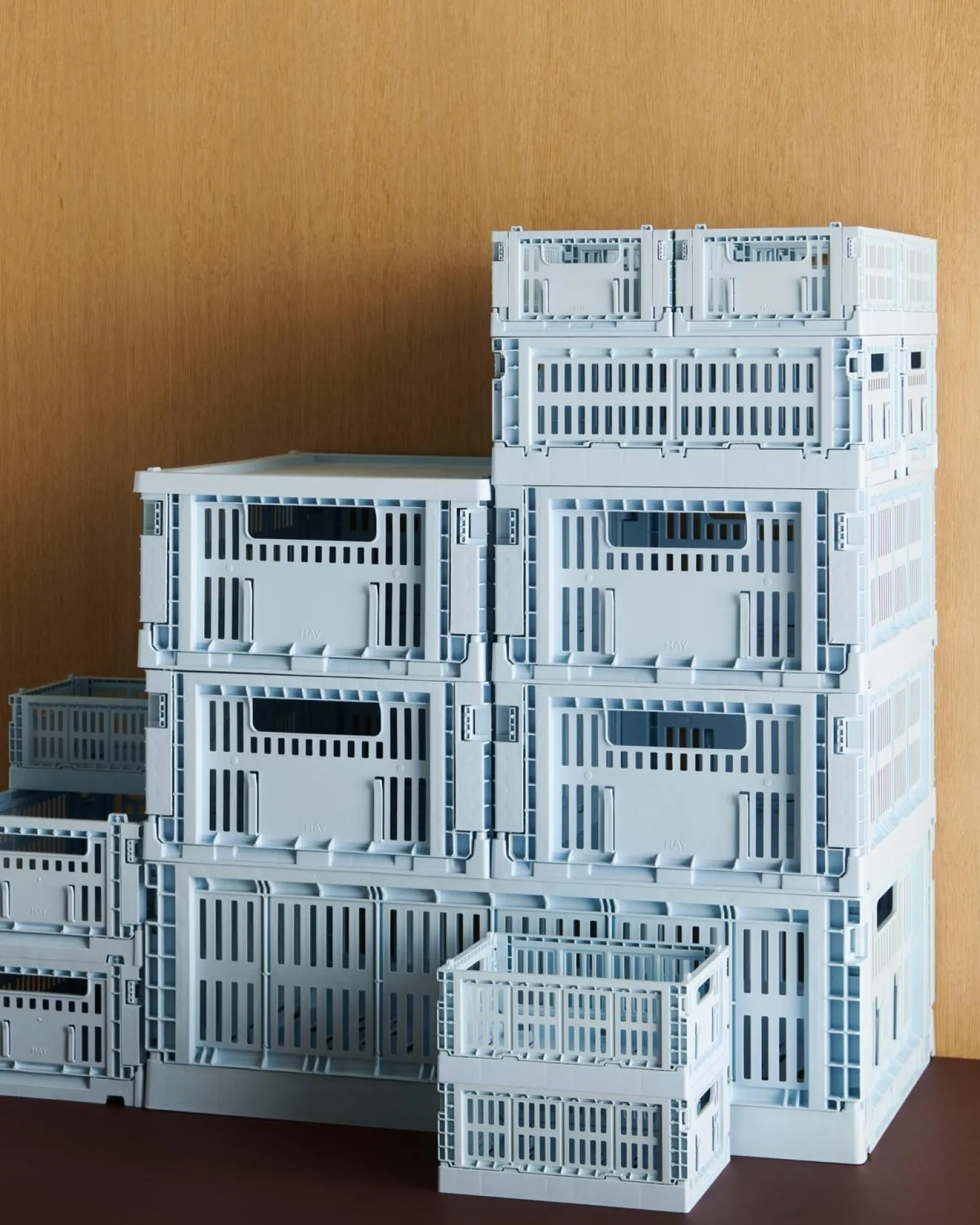 HAY Colour Crate - Large - Soft blue