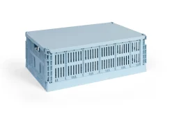HAY Colour Crate - Large - Soft blue