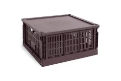 HAY Colour Crate - Large Square - Bordeaux