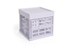 HAY Colour Crate Lid Plastic - Medium Square / Cube - Lavender