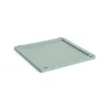 HAY Colour Crate Lid Plastic - Medium Square / Cube - Sage green