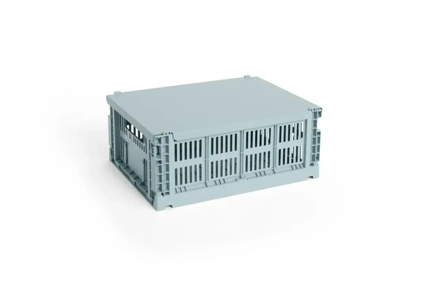 HAY Colour Crate - Medium - Dusty blue